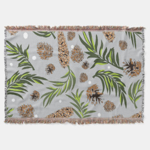 Weihnachtsmuster, Kiefernschnee 10 Decke