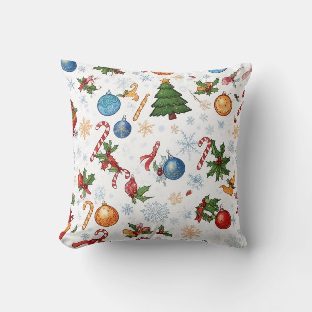 Weihnachtsmuster  kissen (Vorderseite)