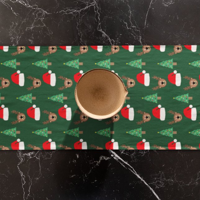 Weihnachtsmuster Kurzer Tischläufer (Von Creator hochgeladen)