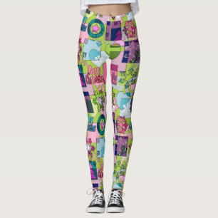 Weihnachtsmuster Leggings