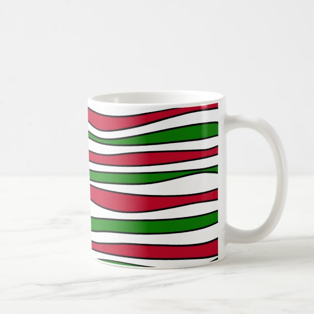 Weihnachtsmuster Nug Kaffeetasse (Rechts)