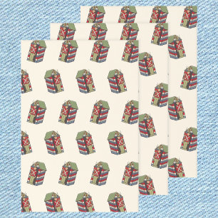 Weihnachtsmuster, Nutcracker Toy Soldier Geschenkpapier Set