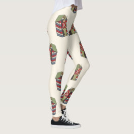 Weihnachtsmuster, Nutcracker Toy Soldier Leggings