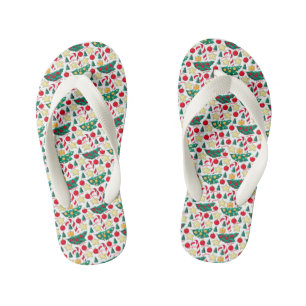 Weihnachtsmuster Paar Flip Flops