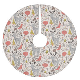 Weihnachtsmuster Polyester Weihnachtsbaumdecke