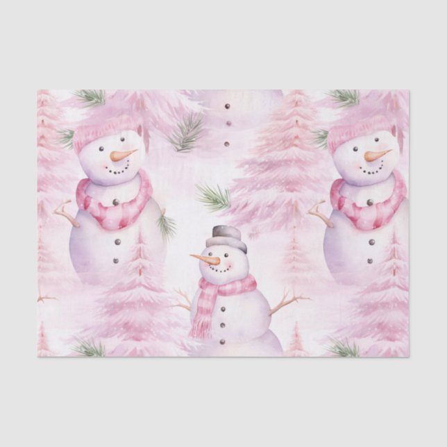 Weihnachtsmuster Seidenpapier (Vorderseite)