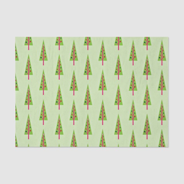 Weihnachtsmuster Seidenpapier (Vorderseite)