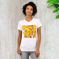 Weihnachtsmuster T - Shirt
