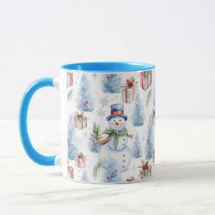 Weihnachtsmuster Tasse