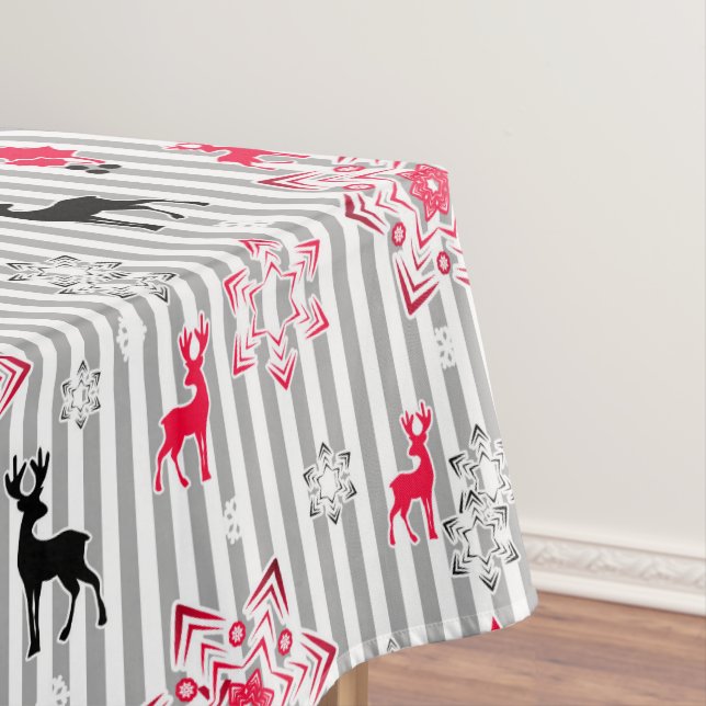 Weihnachtsmuster Tischdecke (Beispiel)