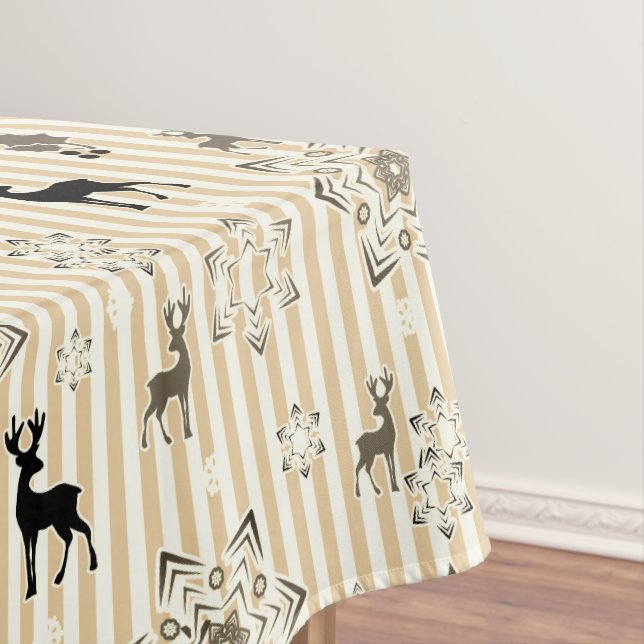 Weihnachtsmuster Tischdecke (Beispiel)