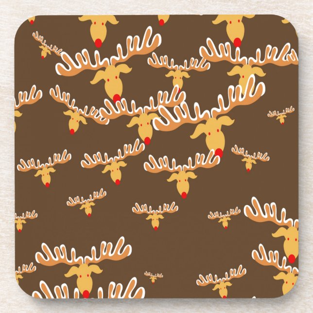 Weihnachtsmuster Untersetzer (Vorderseite)