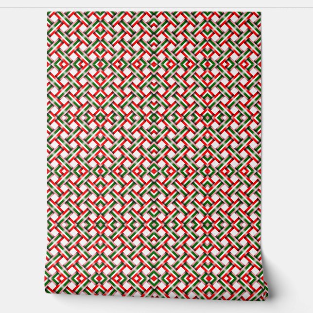 Weihnachtsmusterhintergrund Tapete (Abrollen)