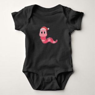 Weihnachtsmütze Baby Strampler
