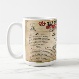 Weihnachtsnachrichten 15 oz Tasse
