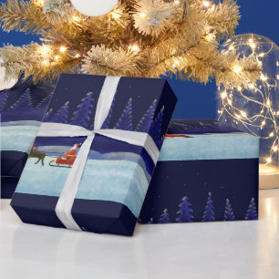 Weihnachtsnacht Geschenkpapier