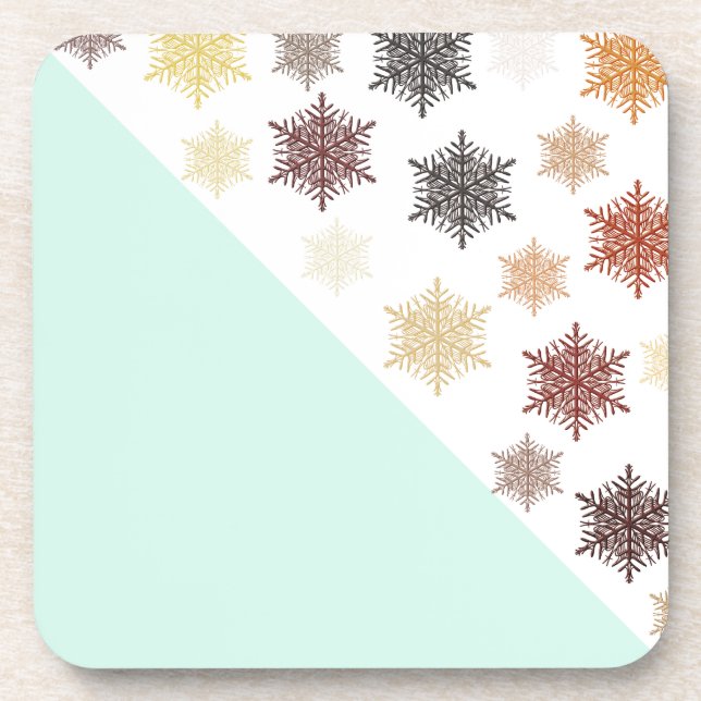 Weihnachtsnacht Untersetzer (Vorderseite)