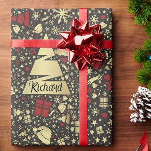 Weihnachtsnachtsnachtsnachtsnachtsnamenspenden in  geschenkpapier