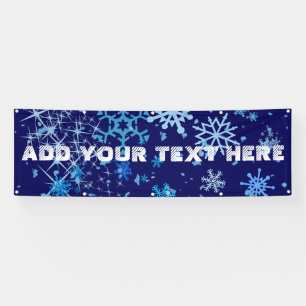 Weihnachtsnachtsschnee Banner