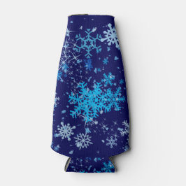 Weihnachtsnachtsschnee Flaschenkühler