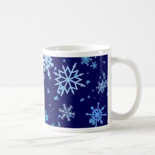 Weihnachtsnachtsschnee Kaffeetasse
