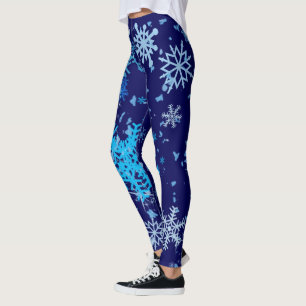 Weihnachtsnachtsschnee Leggings