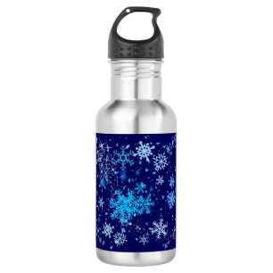 Weihnachtsnachtsschnee Trinkflasche