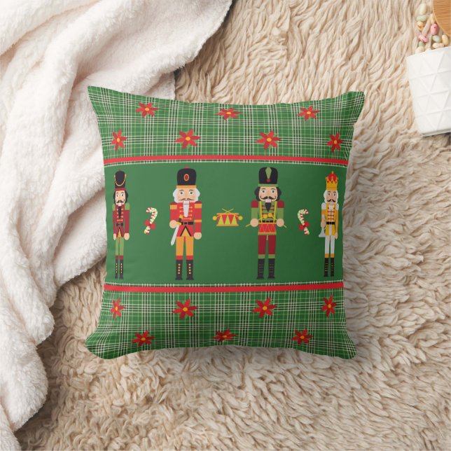 Weihnachtsnährkäfer werfen Kissen (Decke)