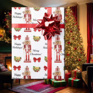 Weihnachtsnährstoffwrapping Papier personalisiere Geschenkpapier