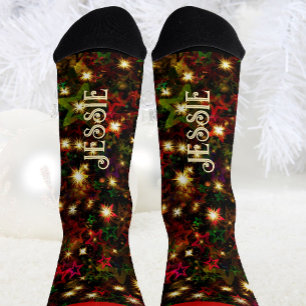 Weihnachtsname Neuheit Geschenk Socken