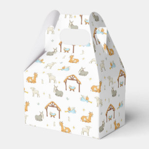 Weihnachtsnativity-Bevorzugungs-Geschenkboxen Geschenkschachtel