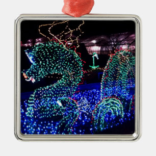 Weihnachtsnessie-Verzierung Ornament Aus Metall