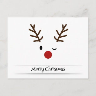 Weihnachtsneuentwurf Feiertagspostkarte