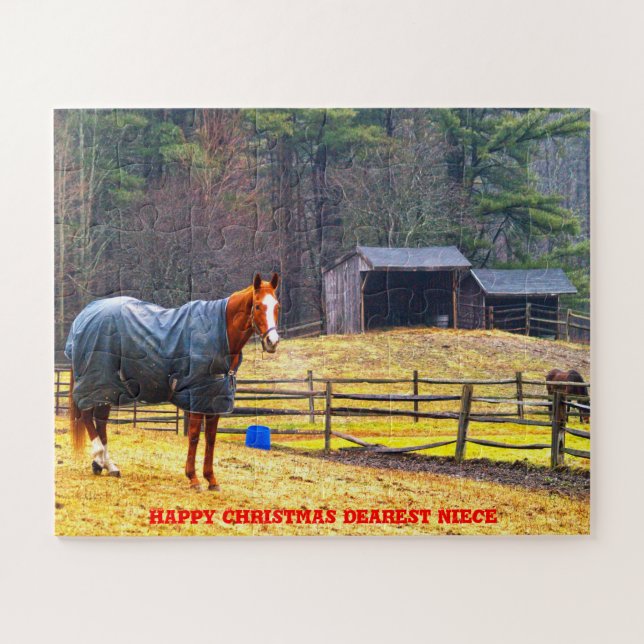 Weihnachtsnichte Puzzle (Horizontal)