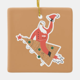 WeihnachtsNiedlich Keramikornament