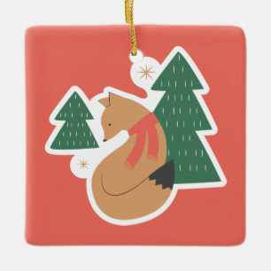 WeihnachtsNiedlich Keramikornament