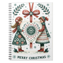 Weihnachtsnotizbuch Notizblock