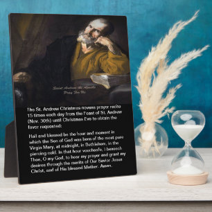 Weihnachtsnovene des heiligen Andreas Fotoplatte