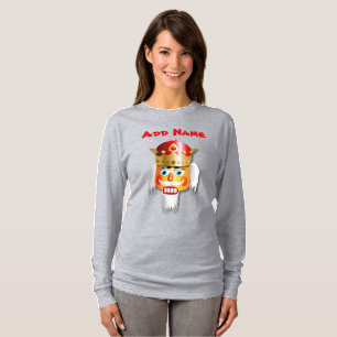 Weihnachtsnussknacker-König Cartoon T-Shirt