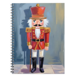 Weihnachtsnussknacker | Roter Soldat Wasserfarbe Notizblock