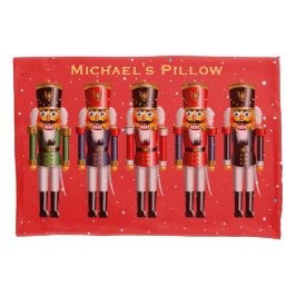 Weihnachtsnussknacker-Spielzeug-Soldaten Kissenbezug