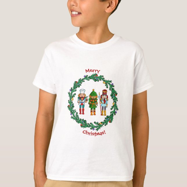 Weihnachtsnussknacker-Spielzeug-Soldaten T-Shirt (Vorderseite)