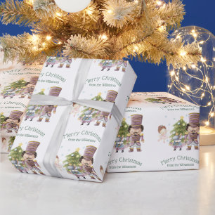 Weihnachtsnussknacker Zuckerpflaumenfee & Mäusekön Geschenkpapier