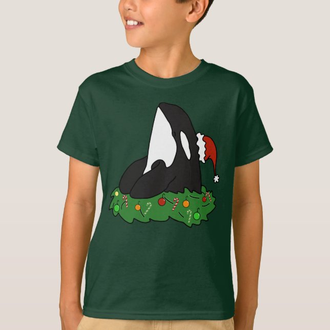 Weihnachtsorca T-Shirt (Vorderseite)