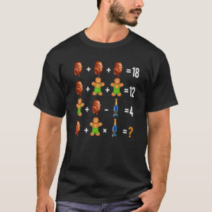 Weihnachtsordnung Operationen Quiz Math Lehrer Tu T-Shirt