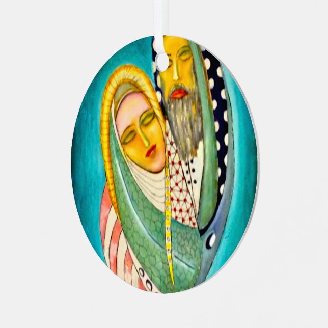Weihnachtsornament (Vorderseite links)
