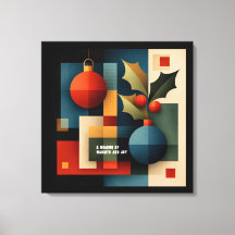 Weihnachtsornament im Mid-Century-Modern-Stil