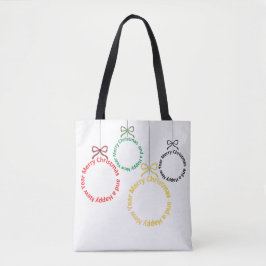 Weihnachtsornament Textdesign