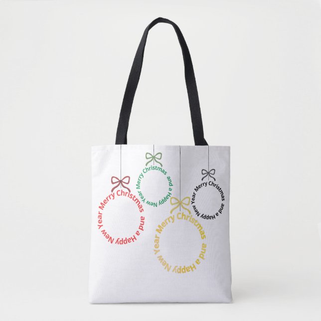 Weihnachtsornament Textdesign (Vorderseite)