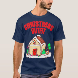 WeihnachtsOutfit Gingerbrett Haus Bäckerei H T-Shirt